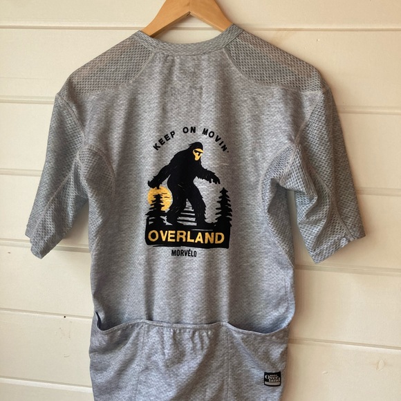 Men’s Morvelo Overland Cycling Jersey - Picture 2 of 4